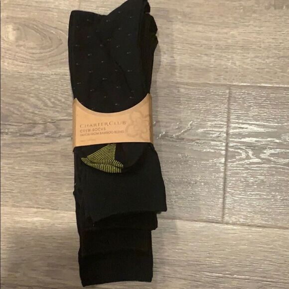 Charter Club crew socks set4 - Picture 2 of 6